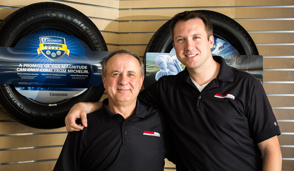 Cal & Sheldon Heitt owners of Fastech Performance Tire